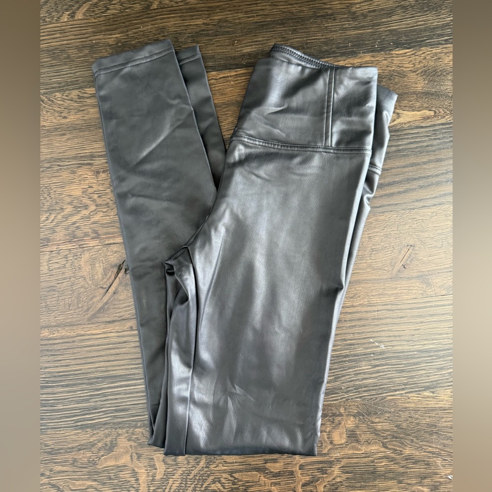 NWT BP Nordstrom faux leather leggings black xs